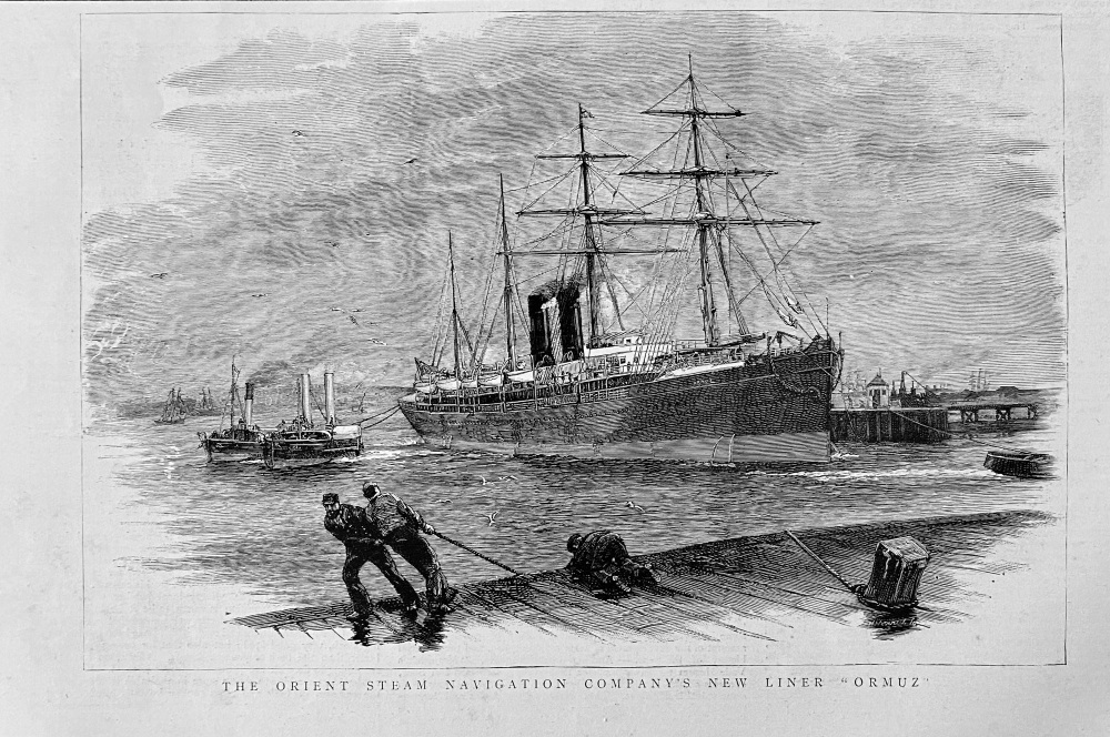 The Orient Steam Navigation Company's New Steam Liner 