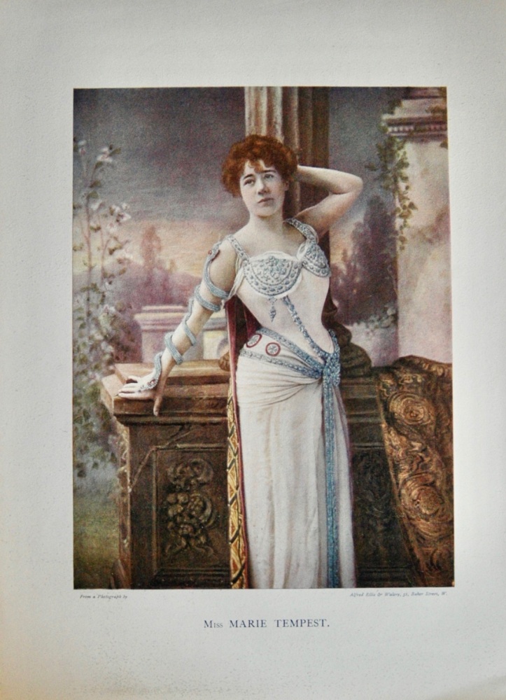 Miss Marie Tempest - 1899
