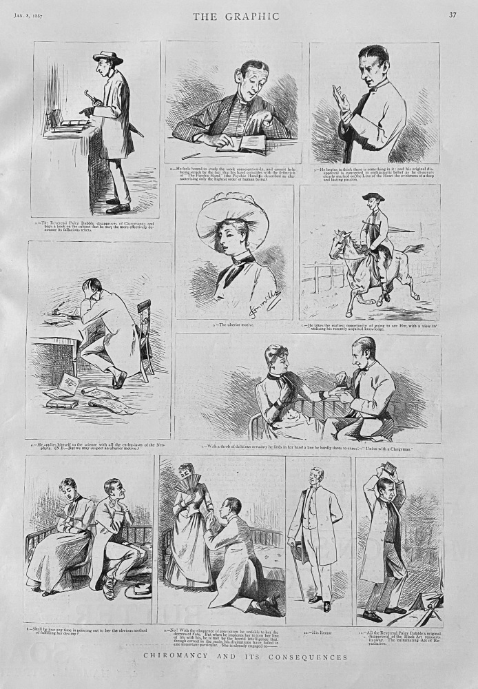 Chiromancy and its Consequences,  1887.