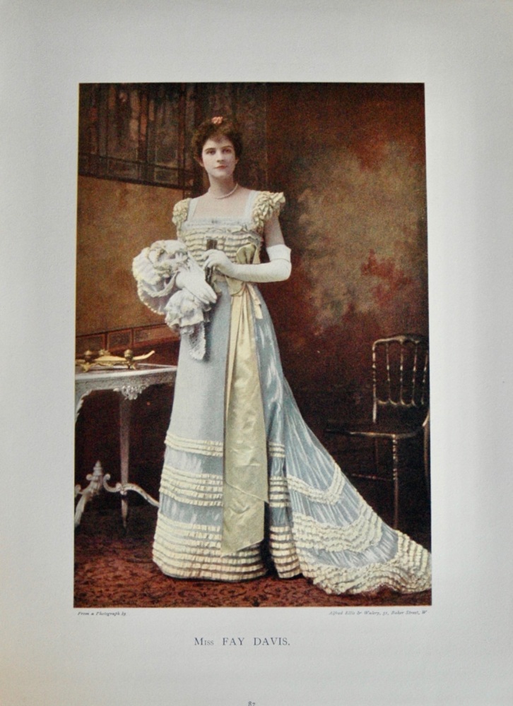 Miss Fay Davis - 1899