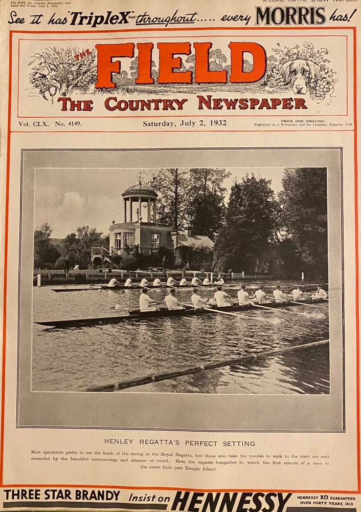 The Field.  The Country Newspaper.  July 2nd 1932.