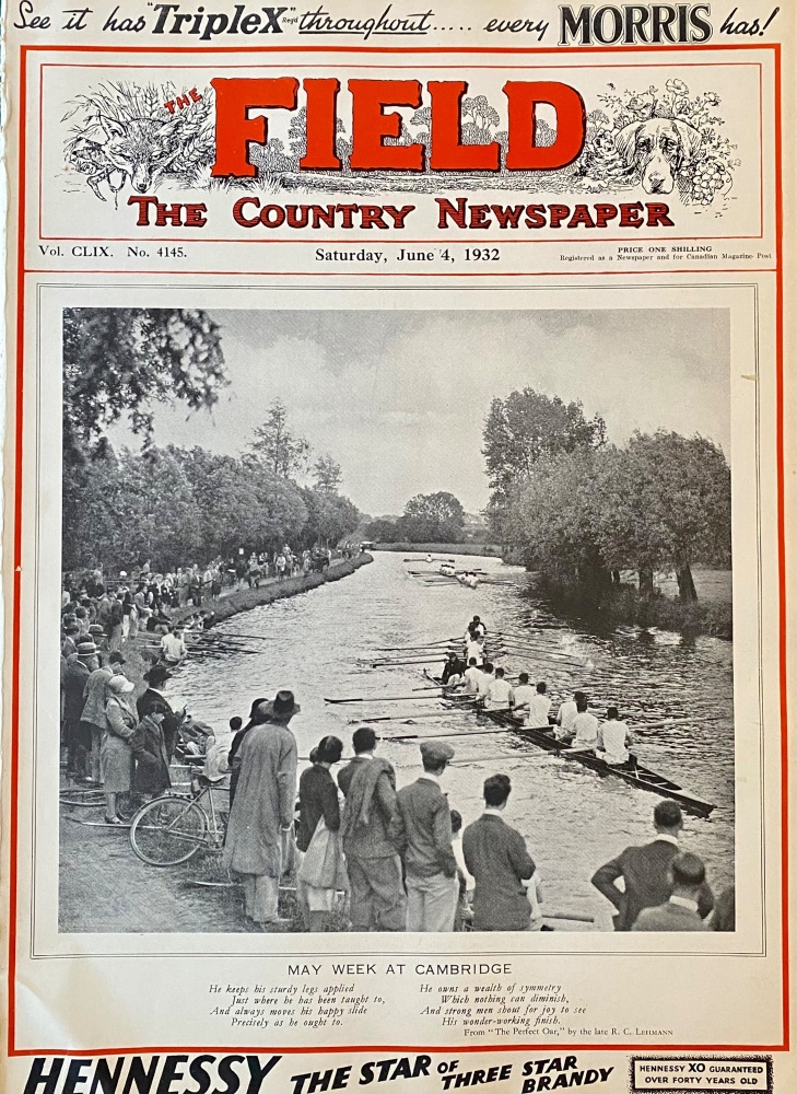 The Field. The Country Newspaper. June 4th, 1932.