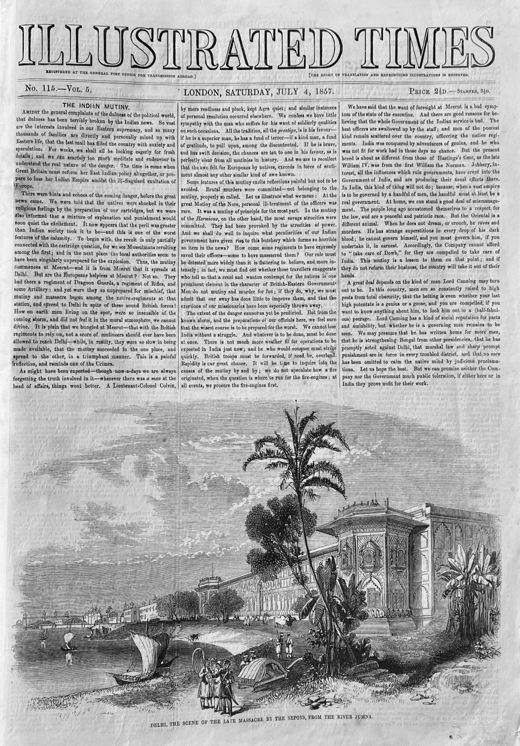 Illustrated Times. July 4th, 1857.