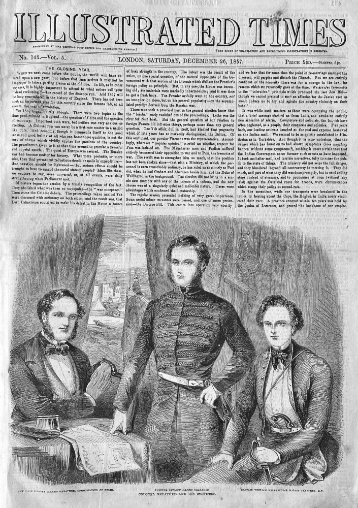 Illustrated  Times. December 26th, 1857.