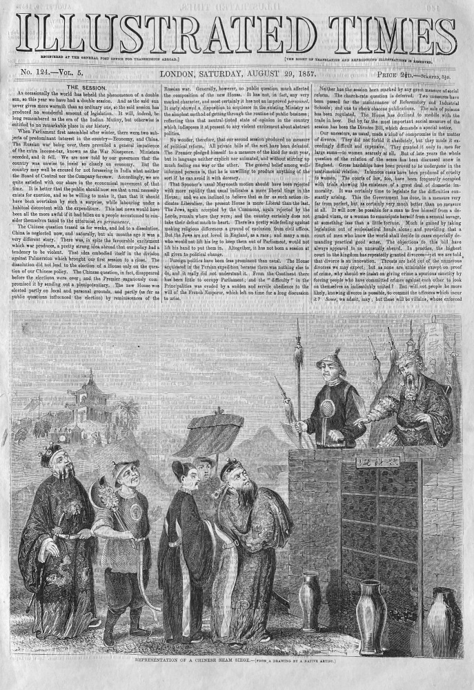 Illustrated Times. August 29th,, 1857.