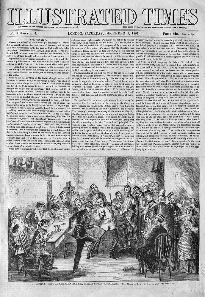 Illustrated Times. December 5th, 1857.