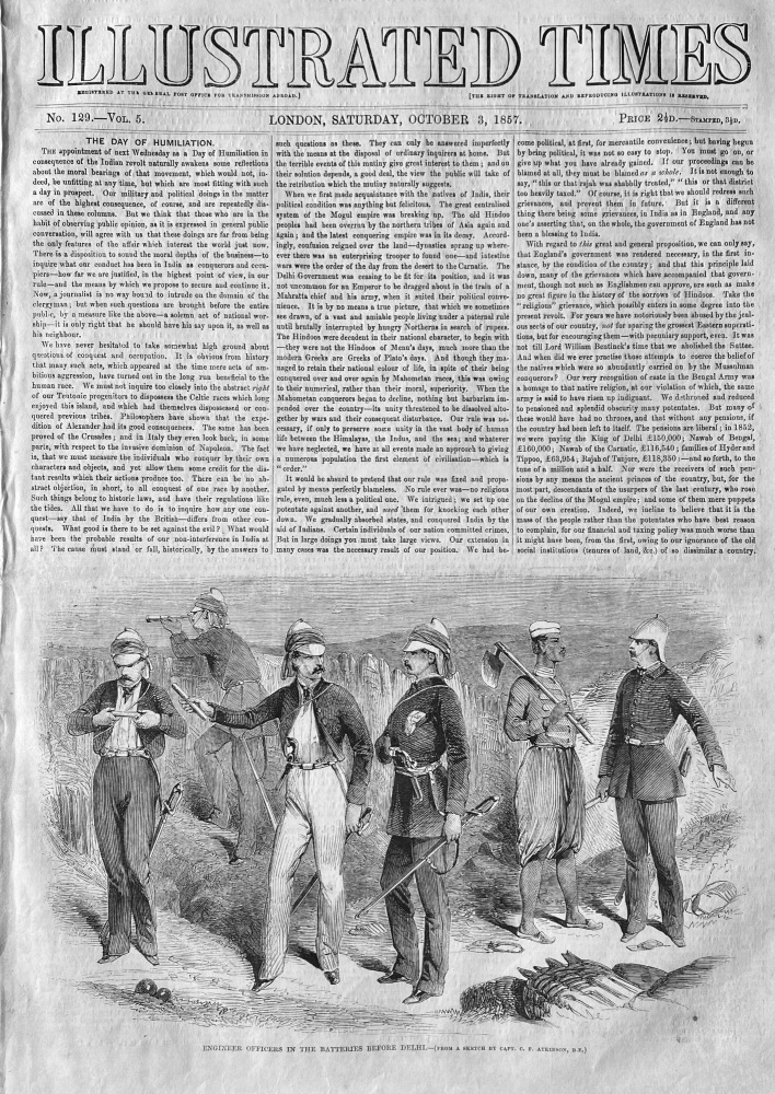 Illustrated Times.  October 3rd, 1875.