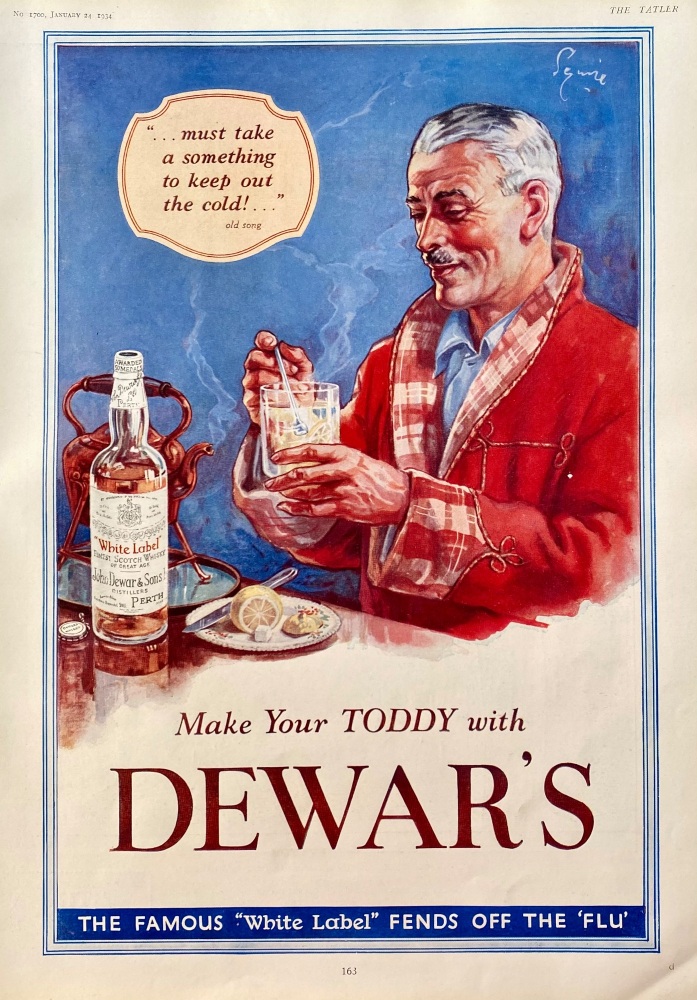 Dewar's Scotch Whisky.  1934.