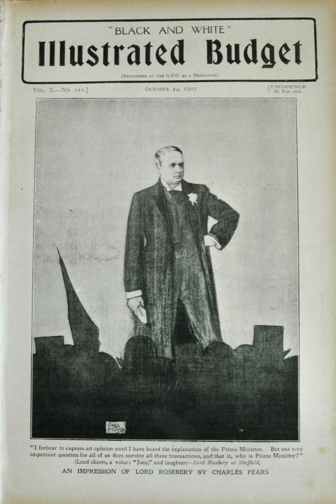 Black and White Illustrated Budget, October 24, 1903