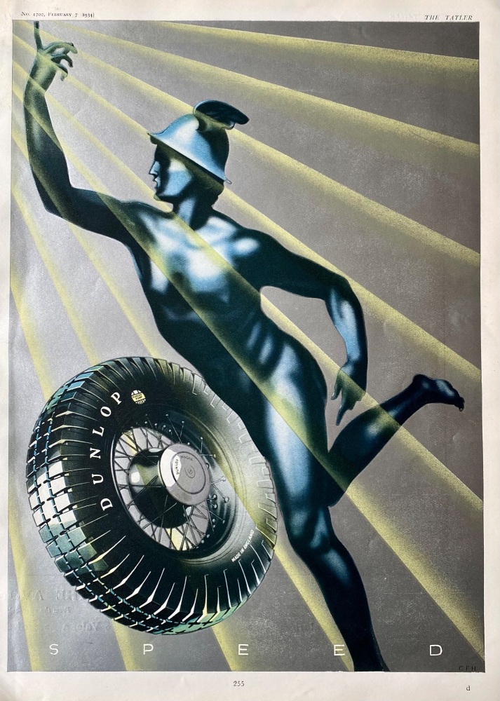 Dunlop  Tyres.  1934.