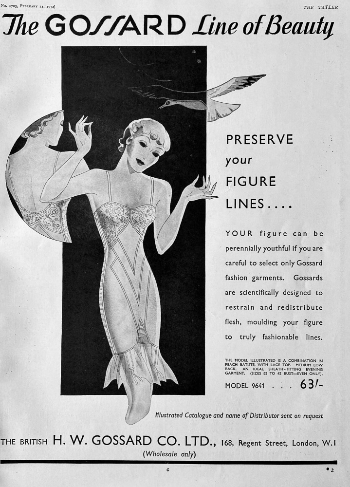 H.W. Goddard Ltd.  (Fashion Garments)  1934.