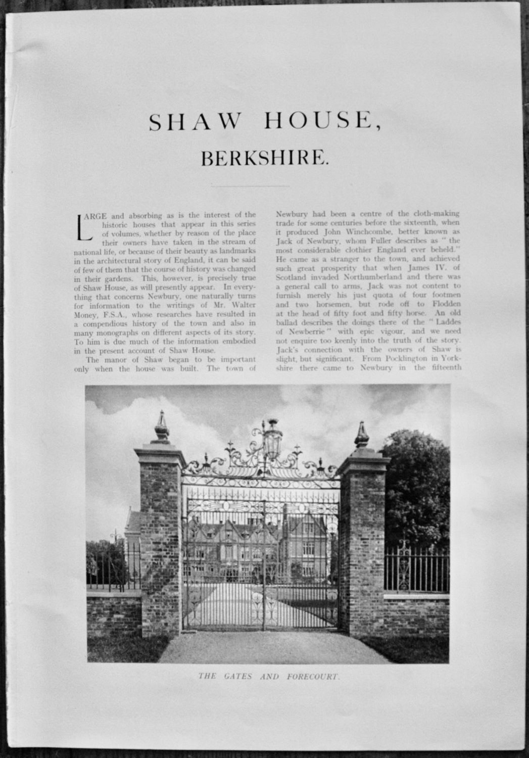 Shaw House, Berkshire