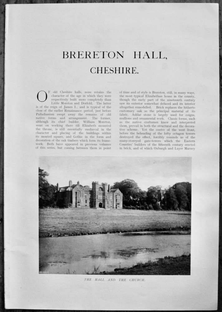 Brereton Hall, Cheshire