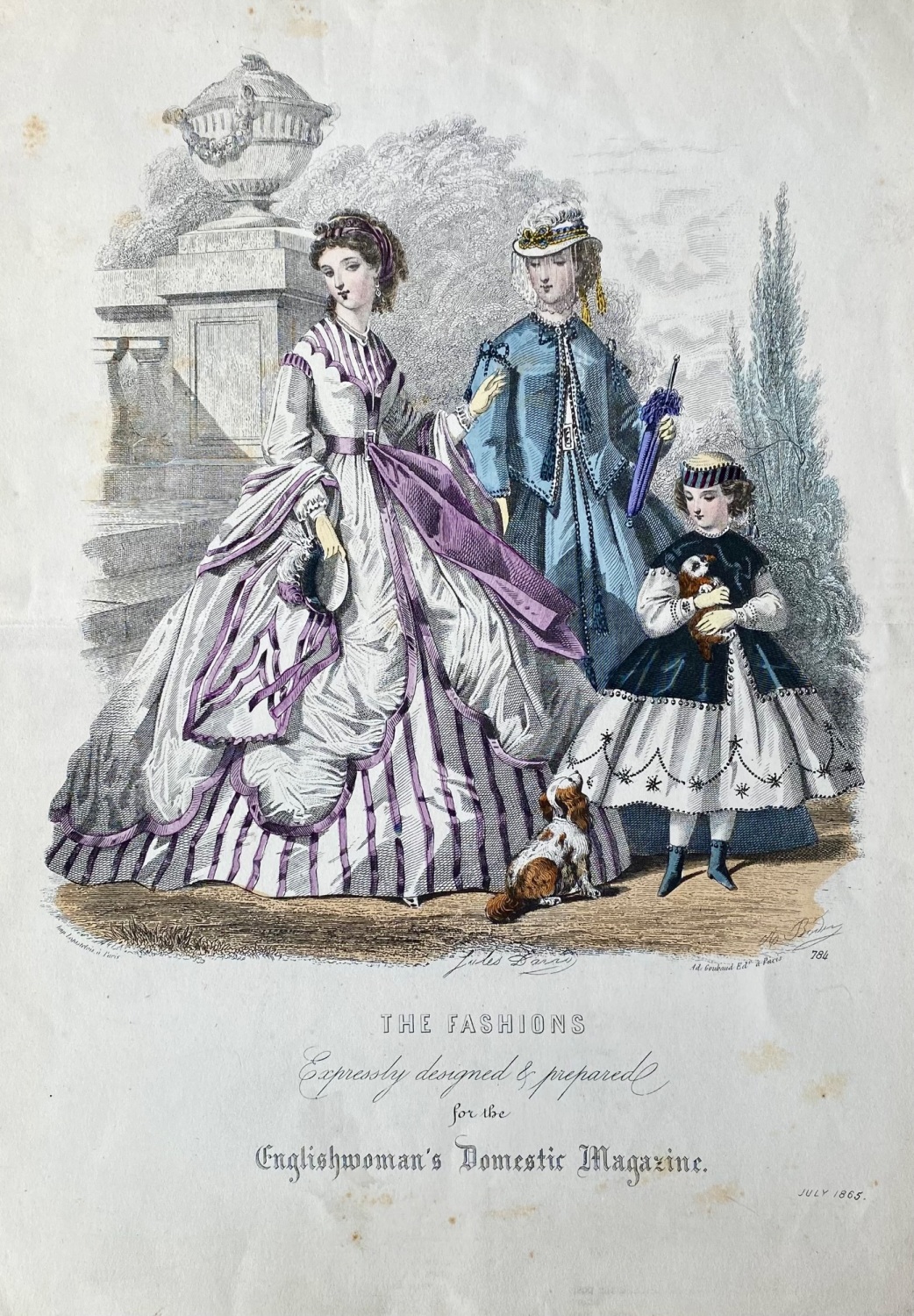 The Fashions Expressly designed & prepared for the Englishwoman's Domestic 