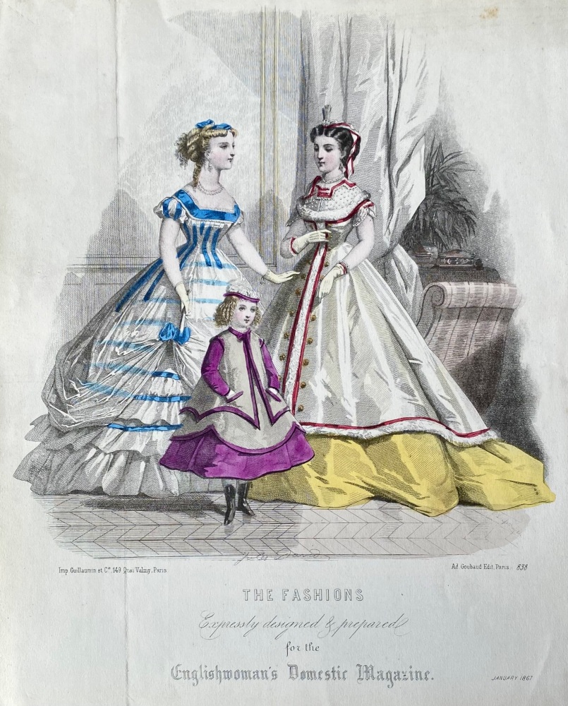 The Fashions , Expressly designed & prepared for the Englishwoman's Domesti