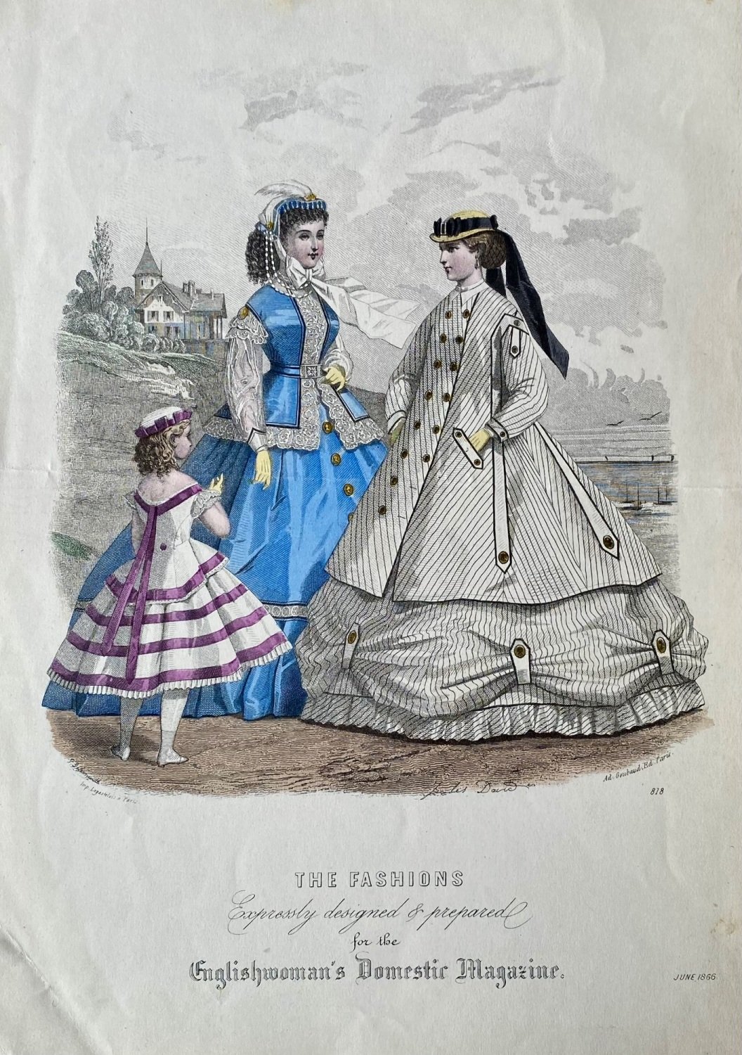 The Fashions, Expressly designed & prepared for the Englishwoman's Domestic