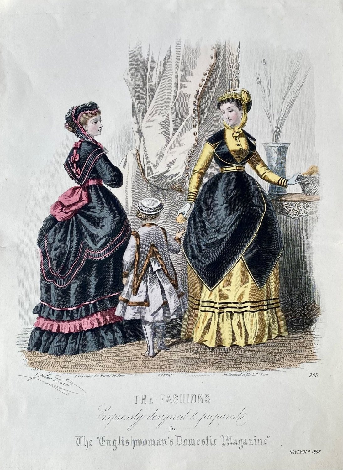 The Fashions, Expressly designed & prepared for the Englishwoman's Domestic