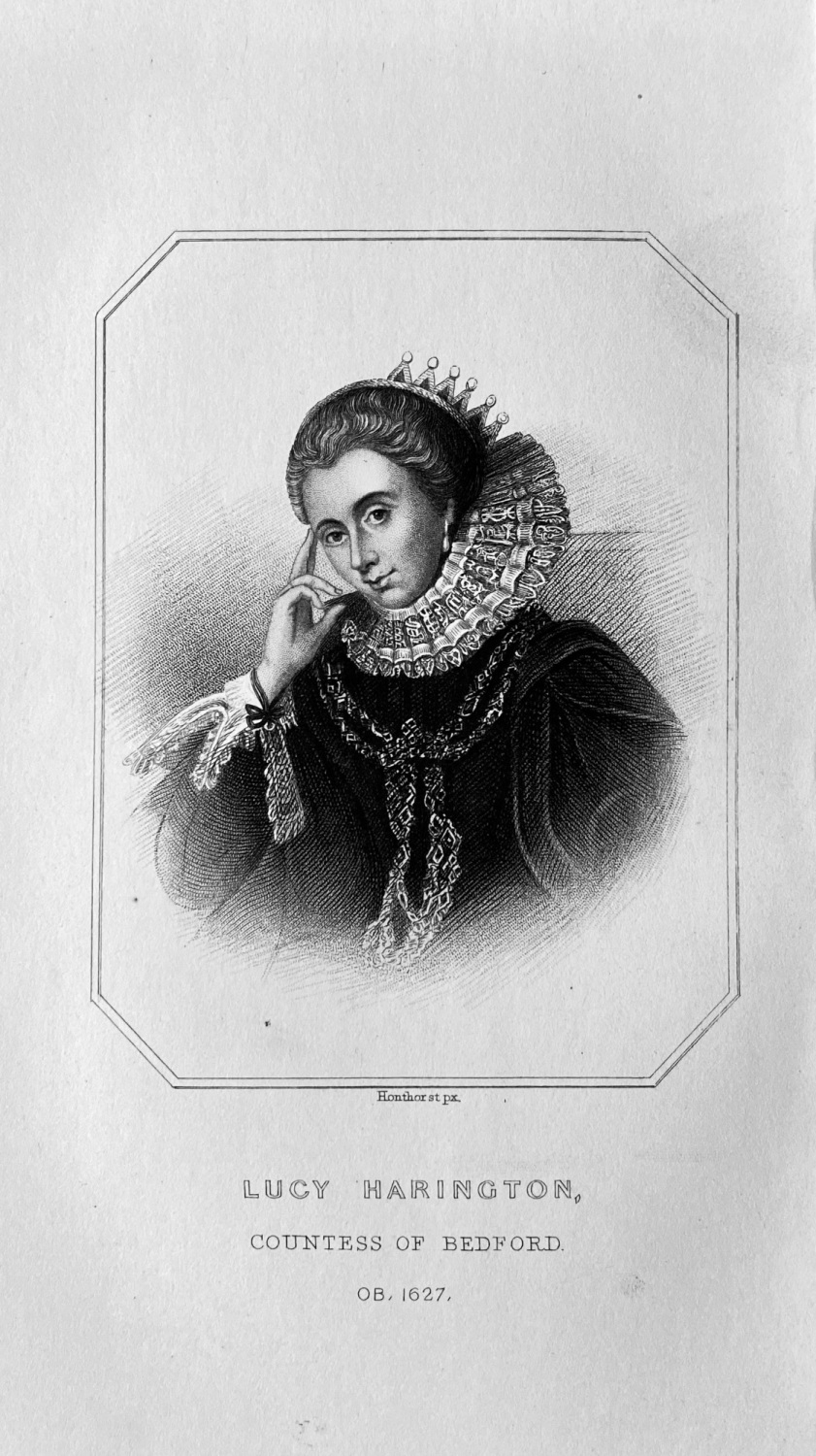Lucy Harington,  Countess of Bedford.  OB :  1627.