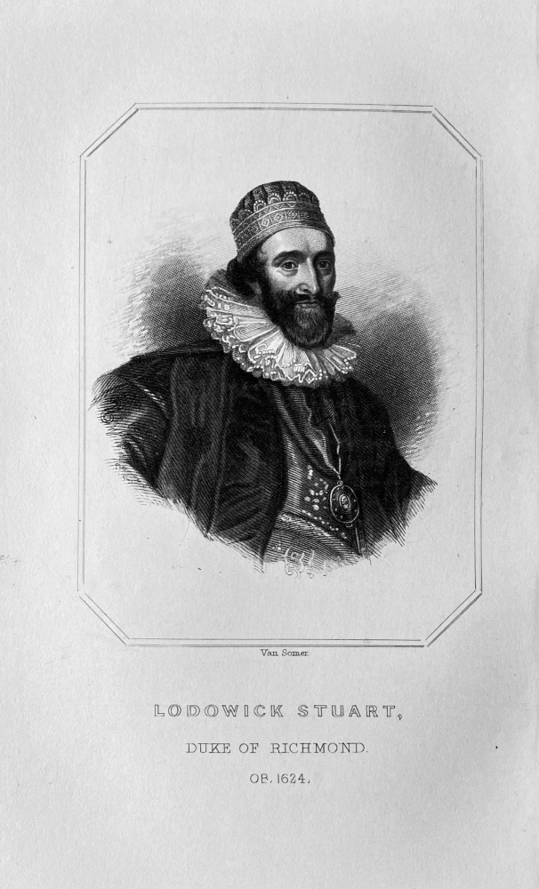 Lodowick Stuart,  Duke of Richmond,  OB :  1624.