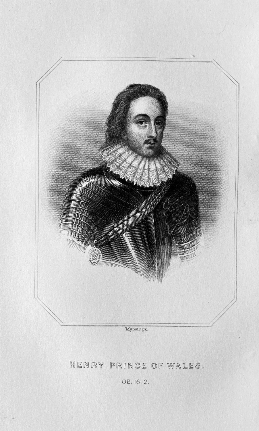 Henry, Prince of Wales.  OB : 1612.