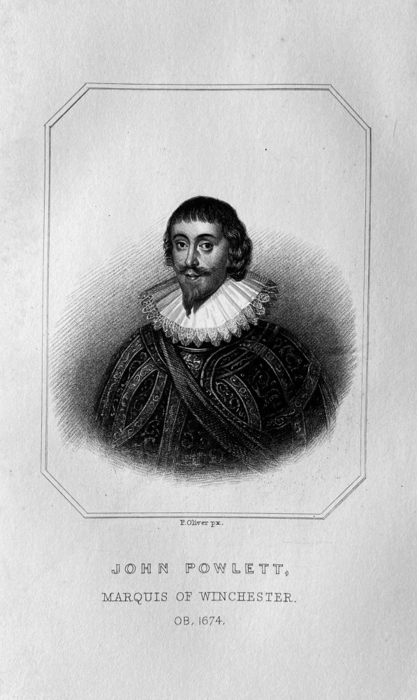 John Powlett, Marquis of Winchester.  OB : 1674.