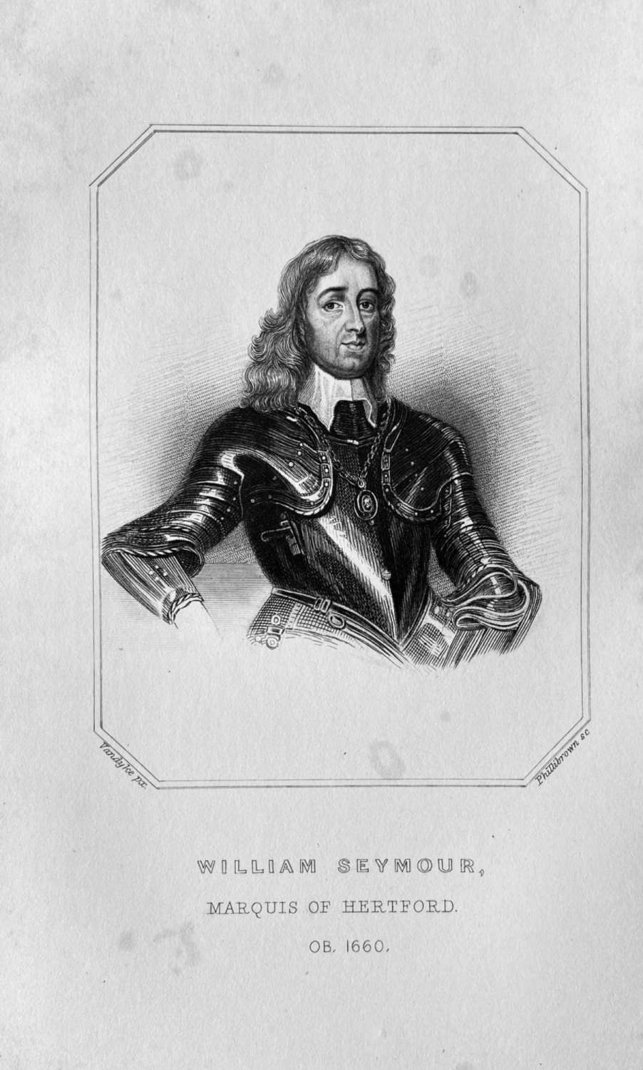 William Seymour, First Marquis of Hertford.  OB :  1660.