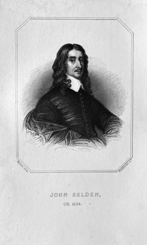 John Selden, OB : 1654.