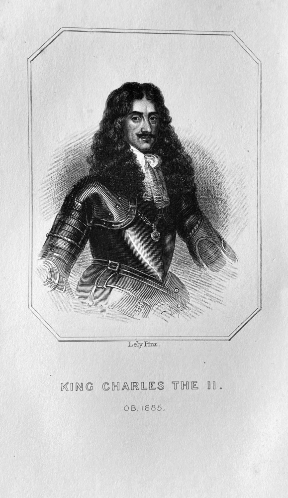 King Charles the Second,  OB :  1685.