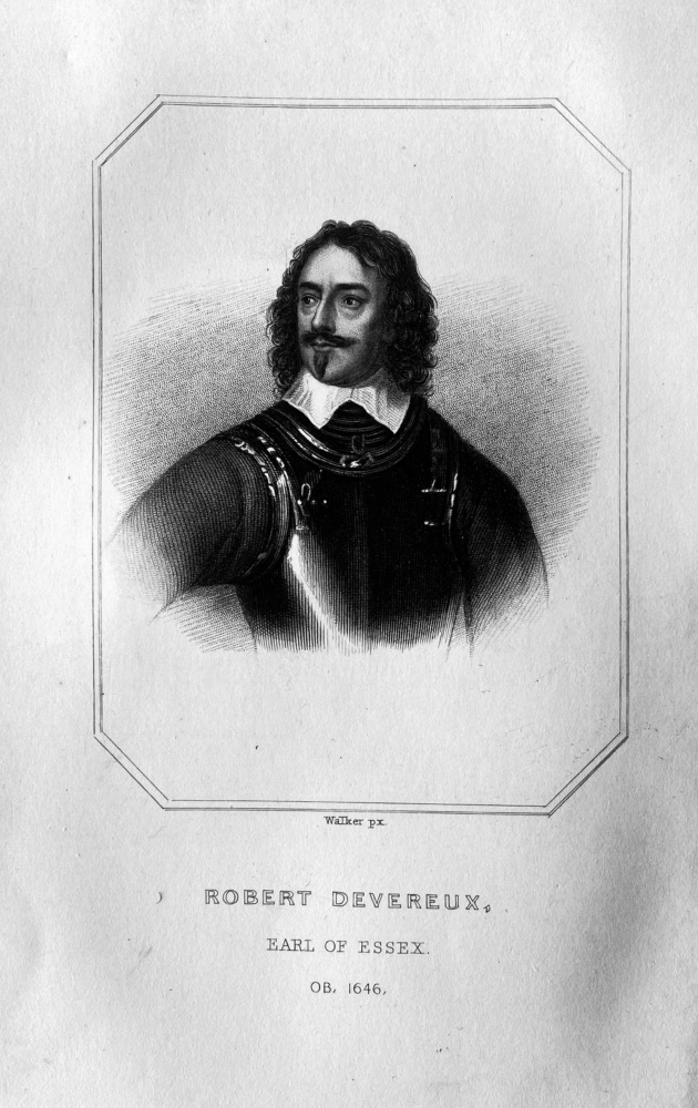 Robert Devereux.  Earl of Essex.  OB :  1646.