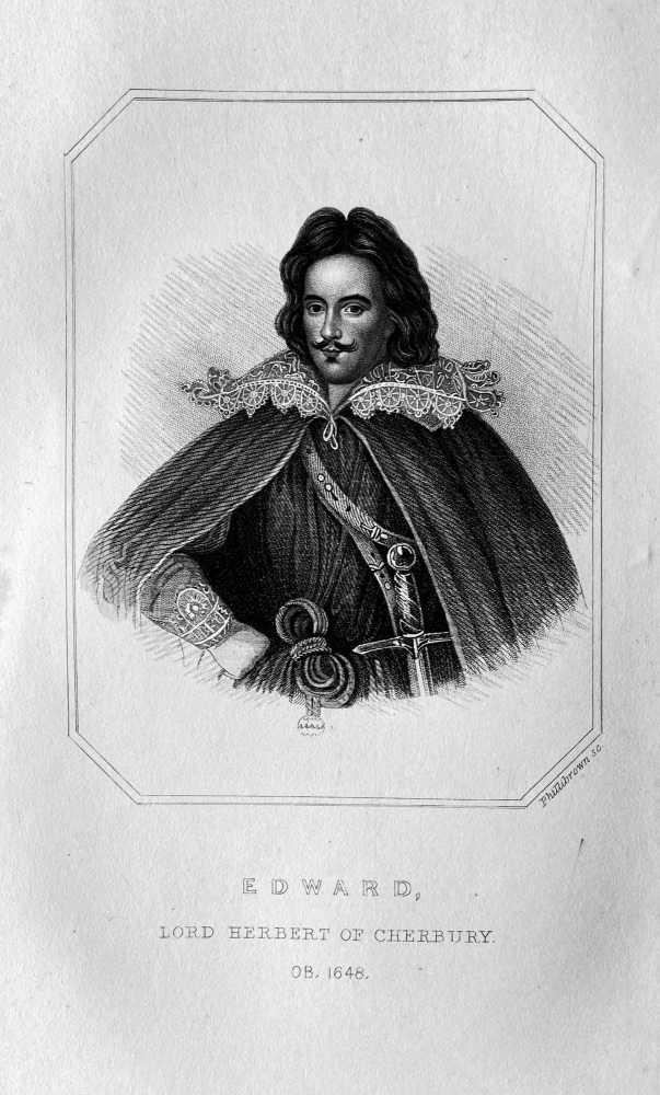 Edward, First Lord Herbert of Cherbury,  OB :  1648.