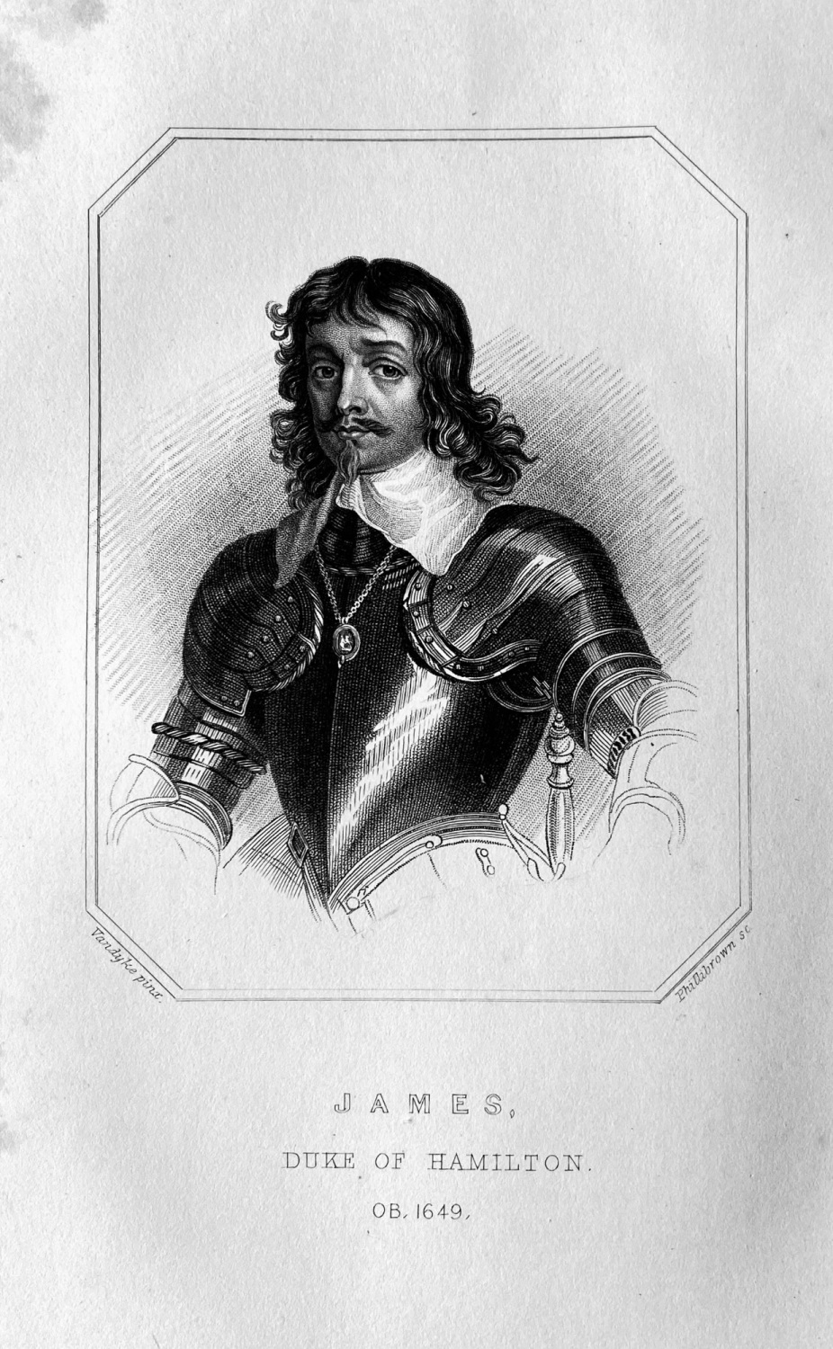 James, First Duke of Hamilton. OB :  1649.