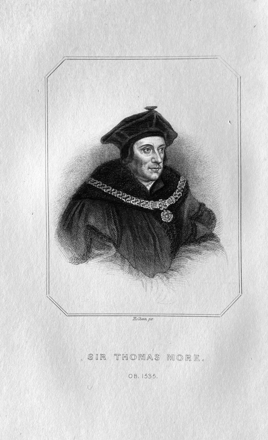 Sir Thomas More.  OB :  1535.