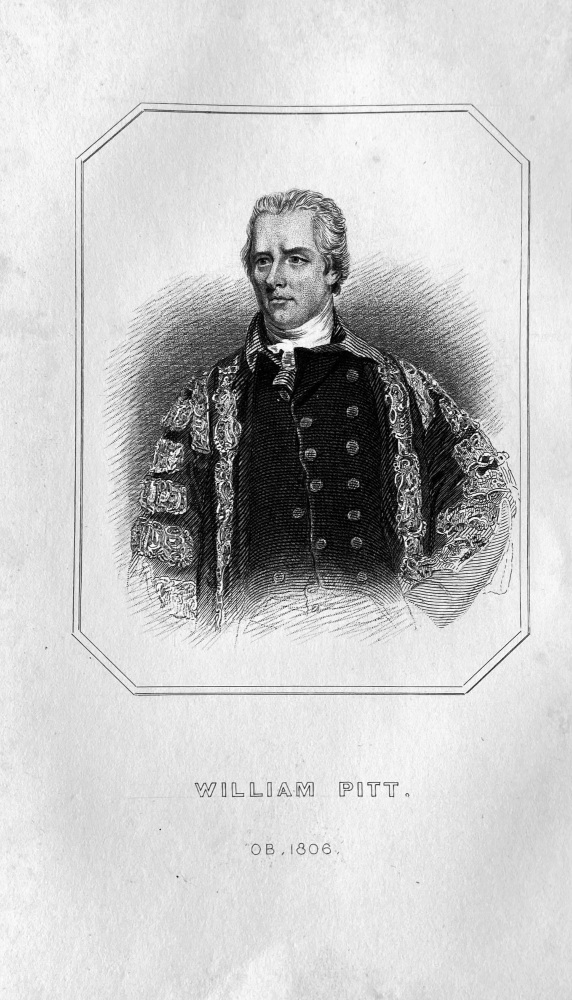 William Pitt.  OB :  1806.