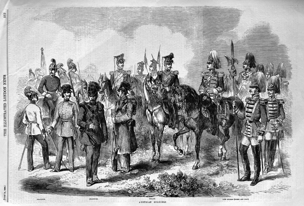 Austrian Soldiers.  1859.