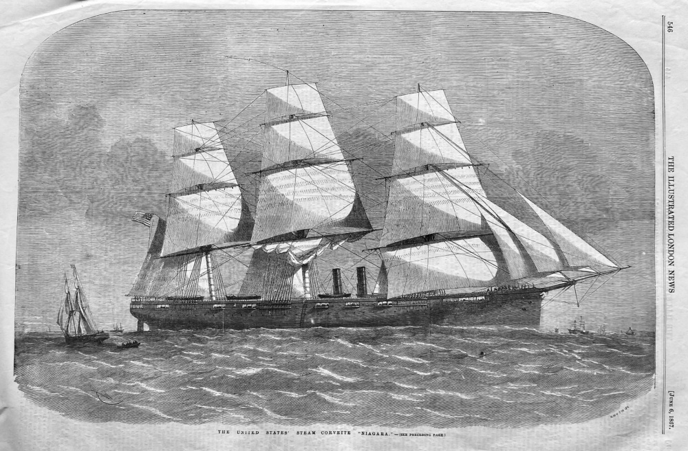 The United States Steam Corvette  