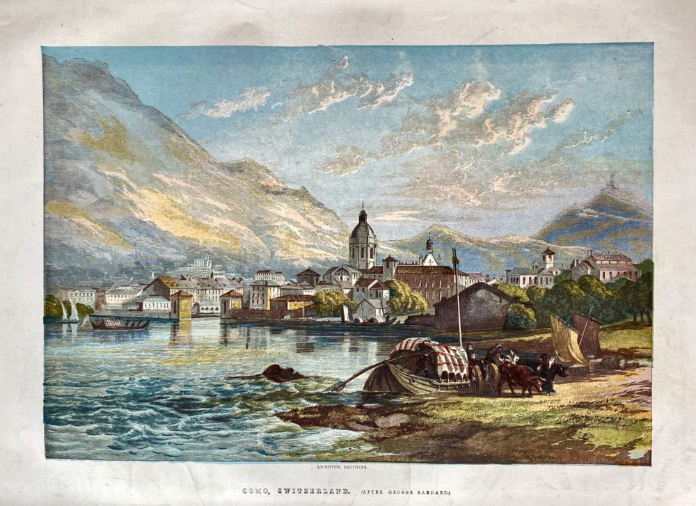 Como,  Switzerland.  (After George Barnard.)  1857.