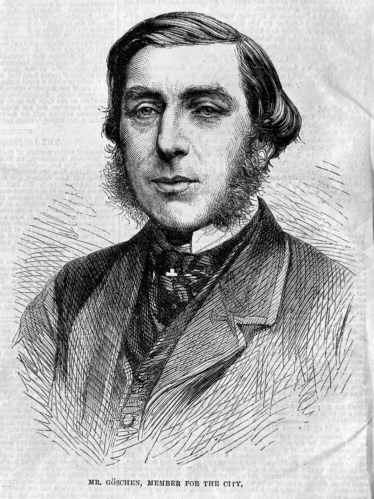 Mr. Goschen, Member for the City.  1864.
