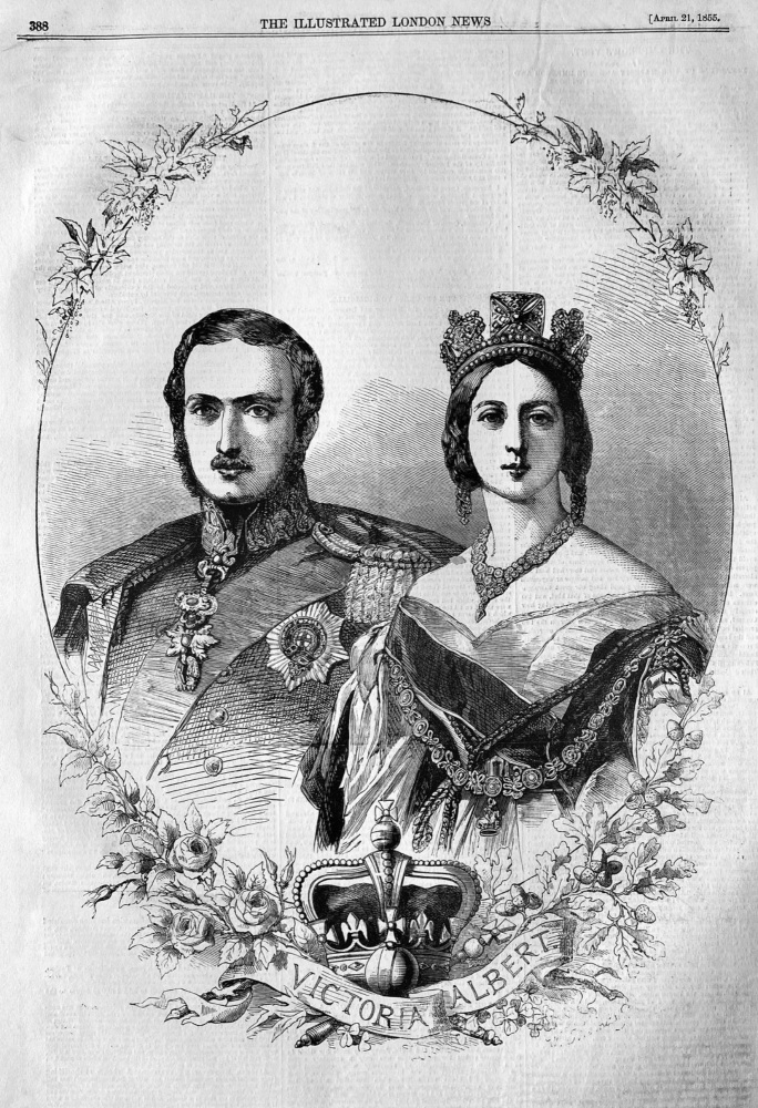Victoria  &  Albert.  1855.