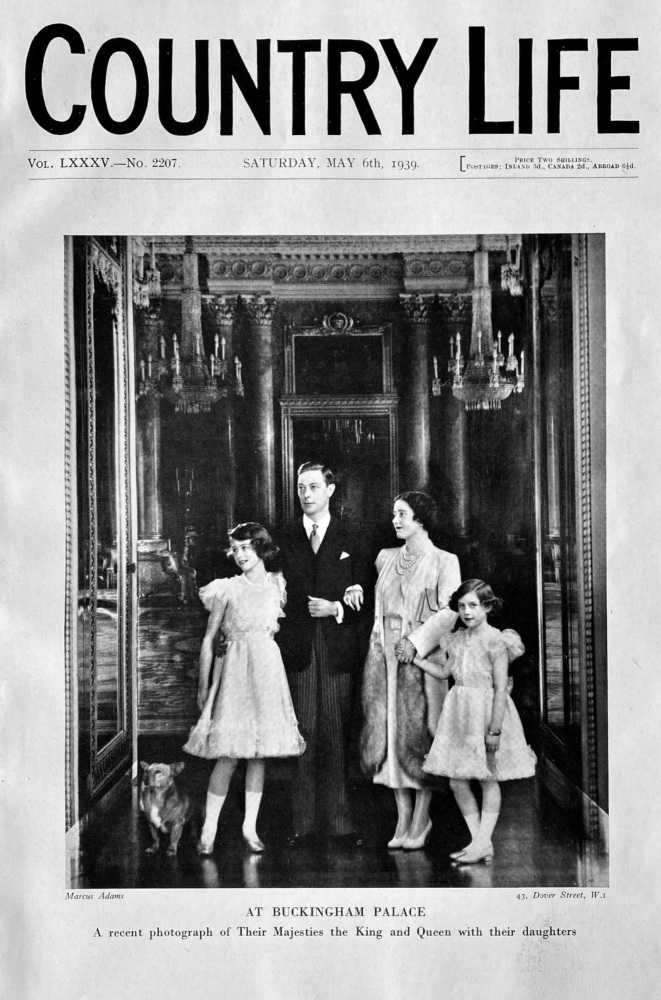 Country Life,  May 6th, 1939.