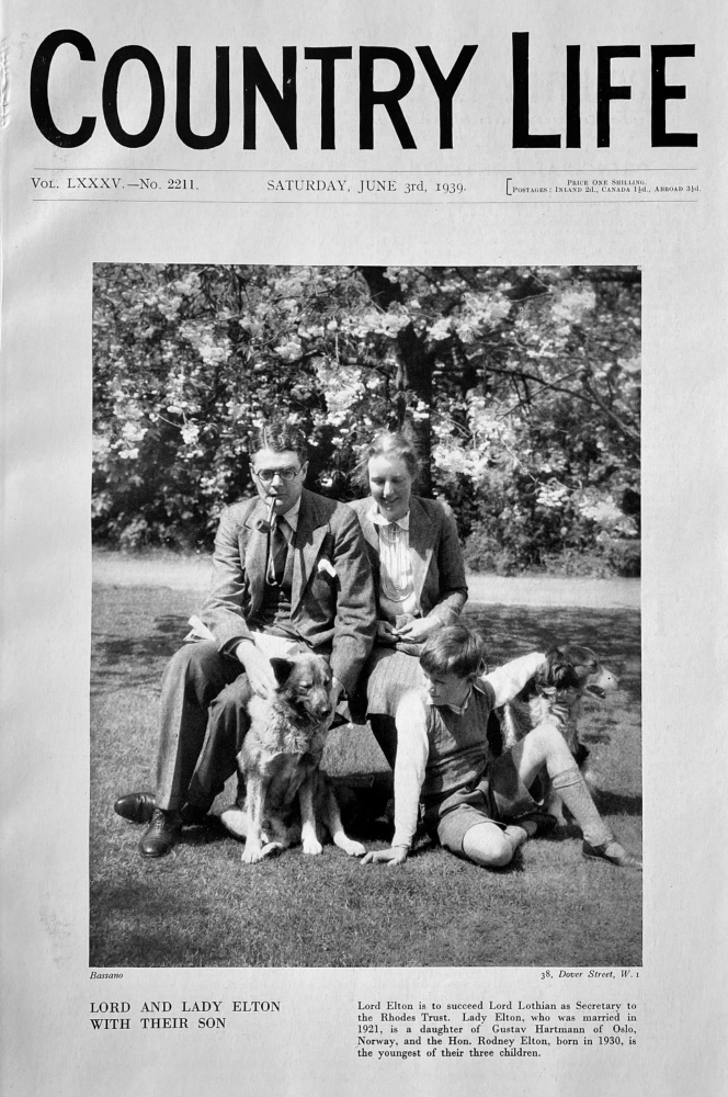 Country Life, June 3rd. 1939.