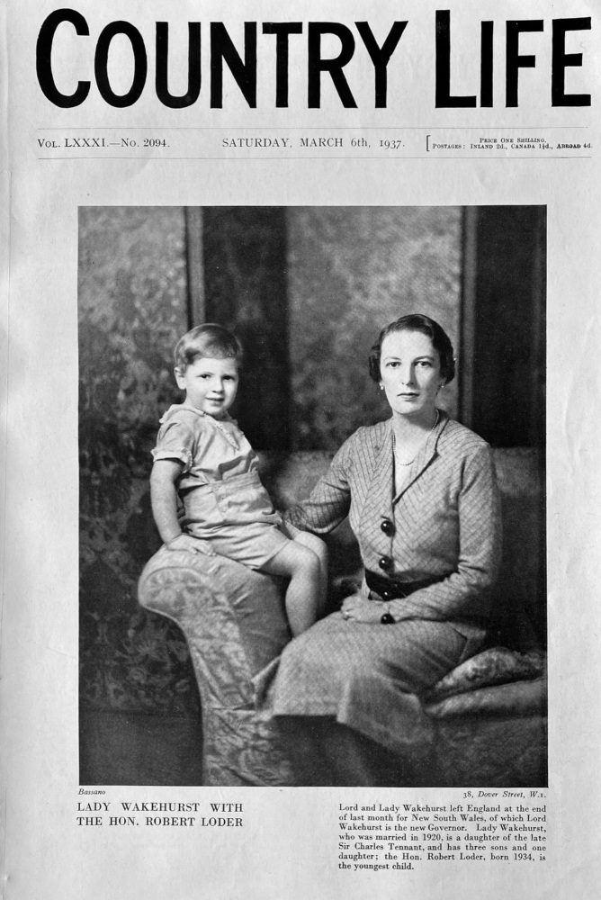 Country Life, March 6th, 1937.