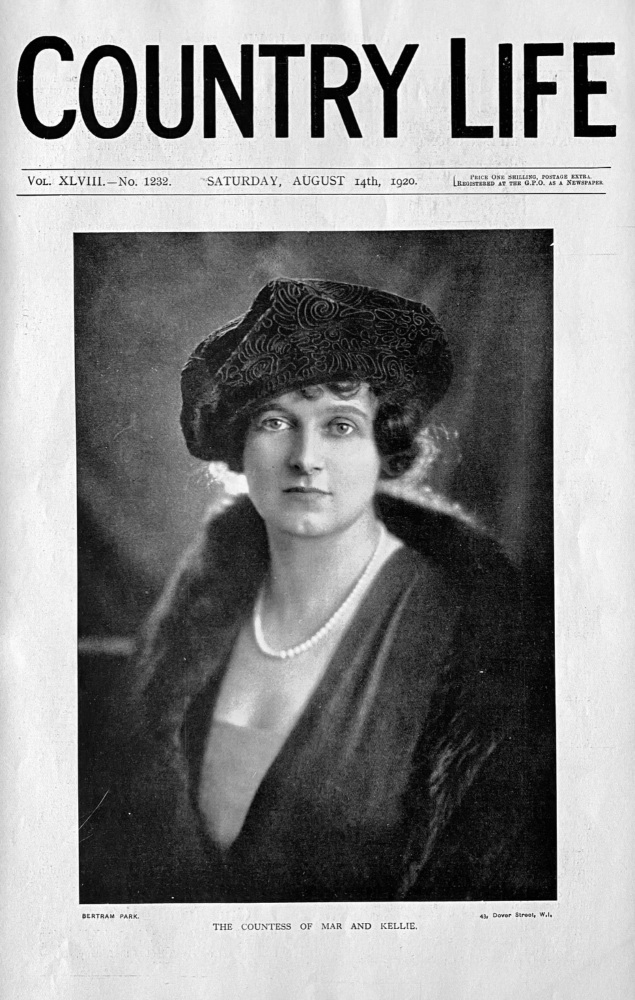 The Countess of Mar and Kellie.  1920.