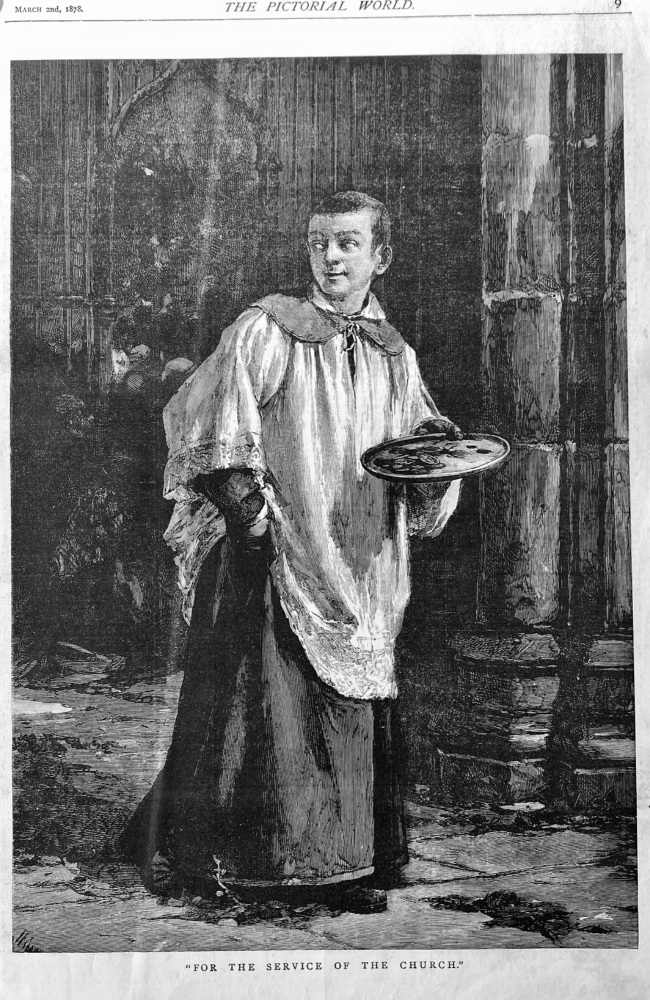 "For the Service of the Church."  1878.