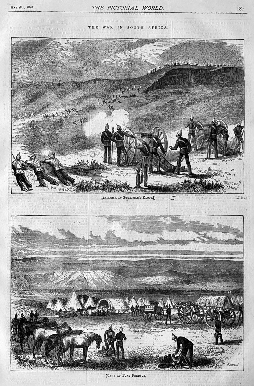 The War in South Africa.  1878.