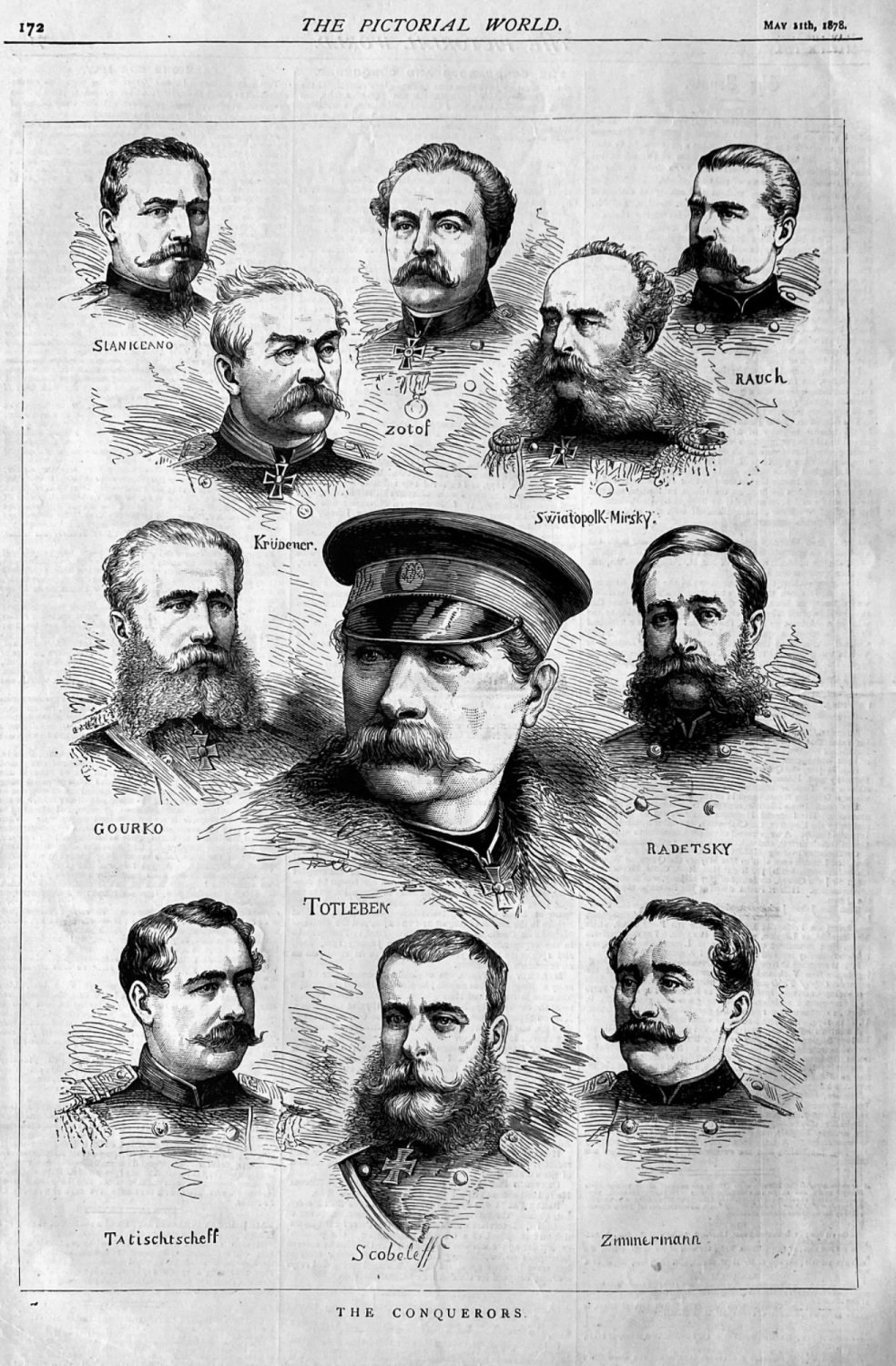 The Conquerors.  &   The Conquered.  1878.