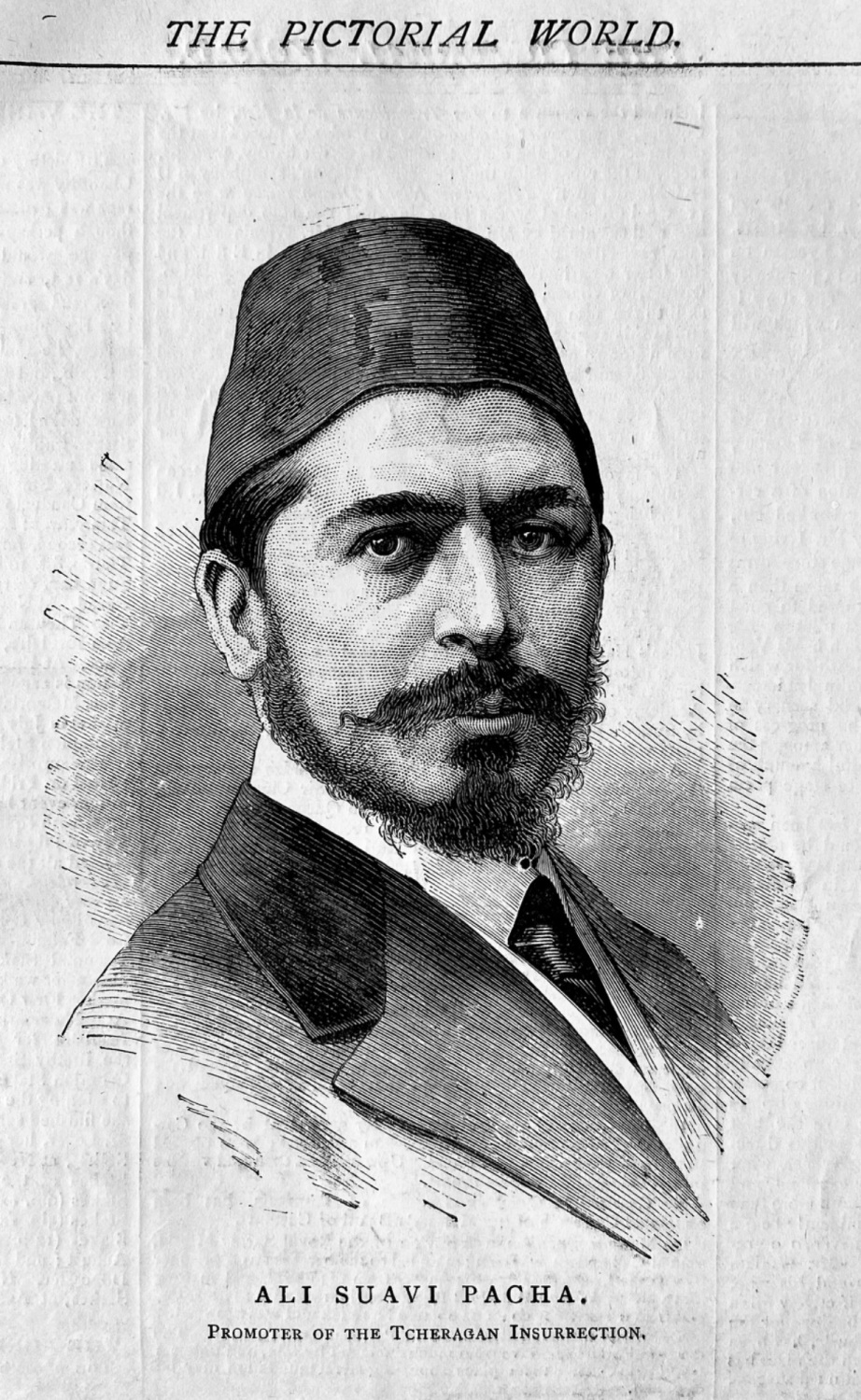 Ali Suavi Pacha.  1878.