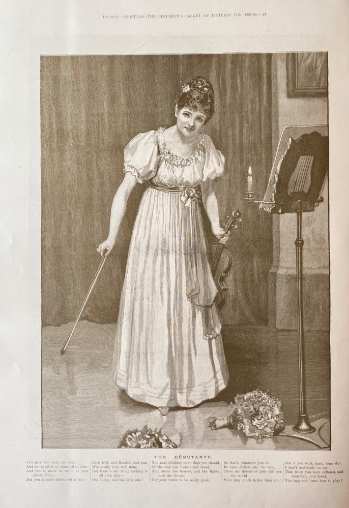 The Debutante.  1893.