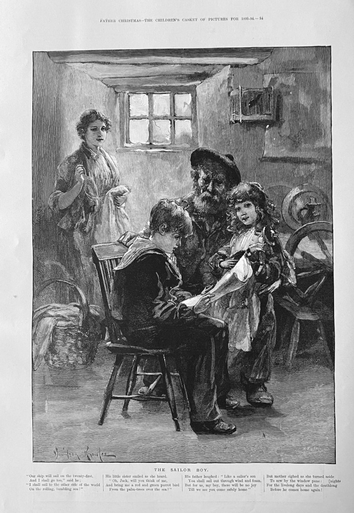 The Sailor Boy.  1893.