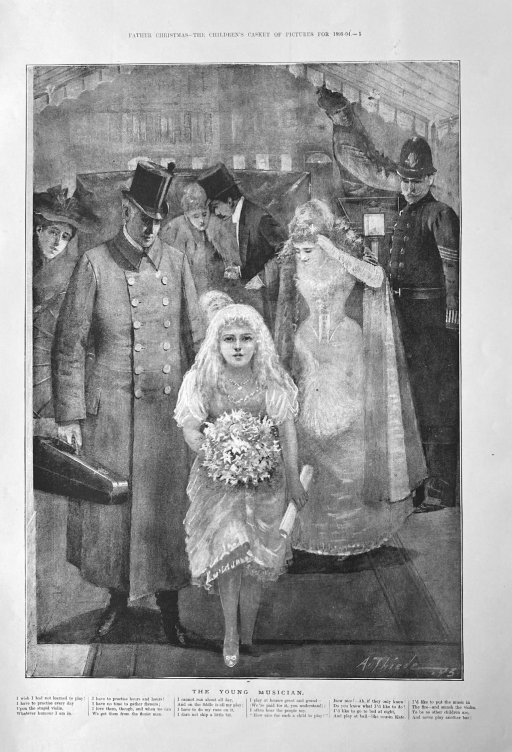 The Young Musician.  1893.