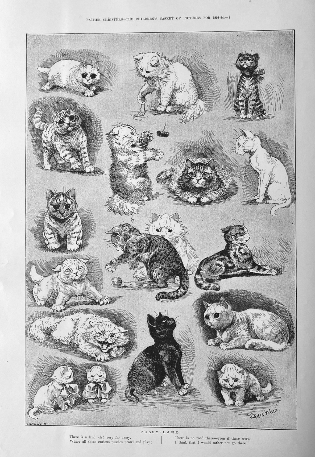 Pussy - Land.  1893.